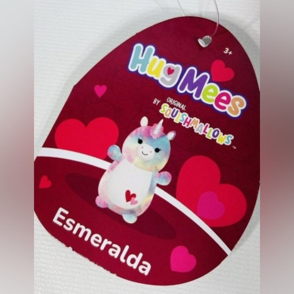 NWT 10” Esmeralda the Unicorn Hugmee Squishmallow — Valentines Day Collection - Picture 4 of 5